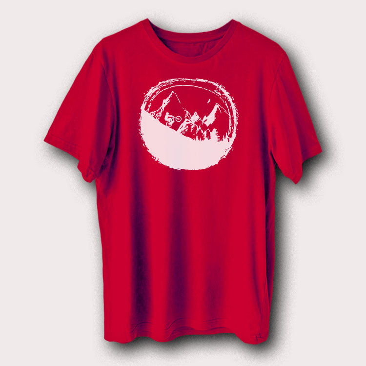 Mountain Bike Ride Bicycle Cycling Men's T-Shirt