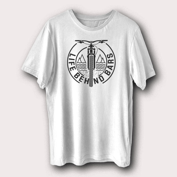 Life Behind Bars Bicycle Cycling Men's T-Shirt