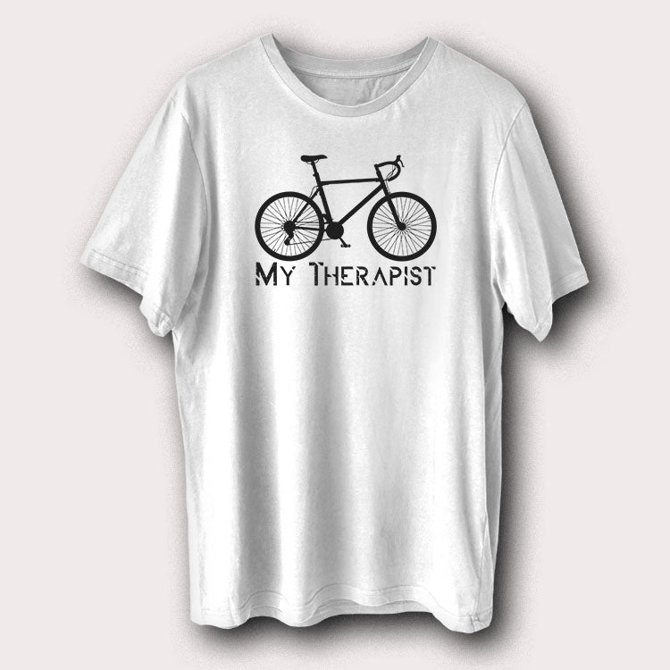 My Therapist Bike Cycling Bicycle Men's T-Shirt