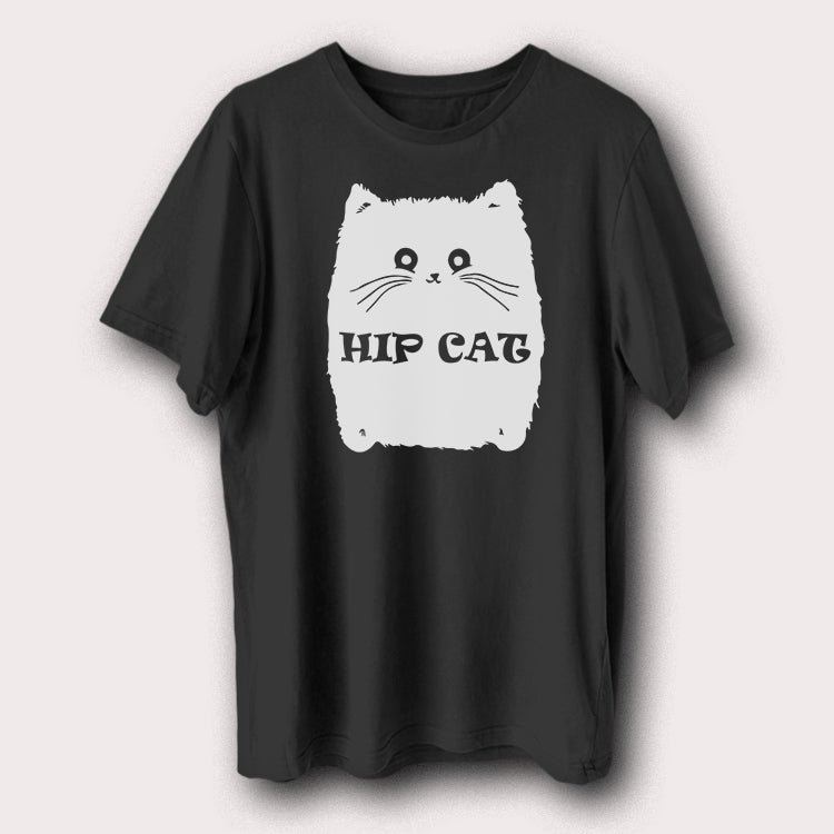 Hip Cat Cute Kitten Funny Pet Animal Men's T-Shirt