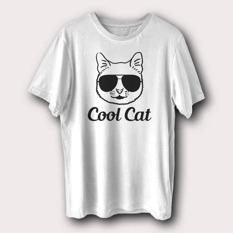 Cool Cat Wearing Sunglasses Funny Pet Animal Men's T-Shirt