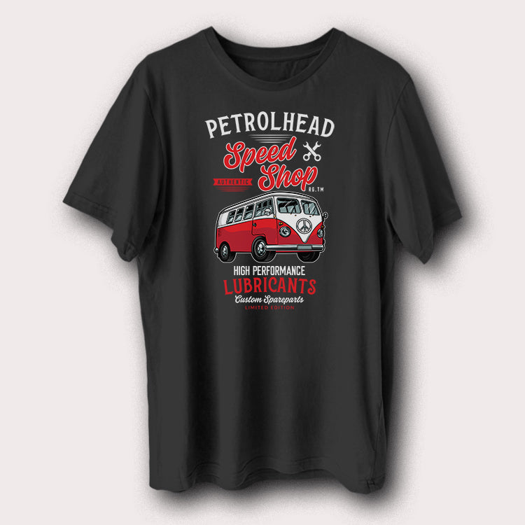 Petrolhead Speed Shop Vintage Van Men's T-Shirt