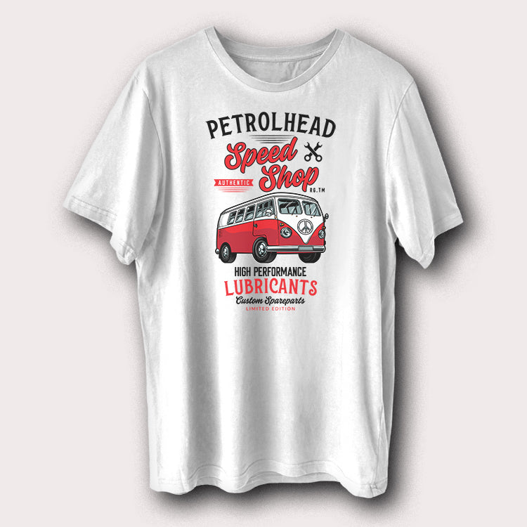 Petrolhead Speed Shop Vintage Van Men's T-Shirt