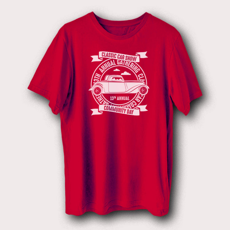 Classic Car Show 13th Annual Community Day Men's T-Shirt