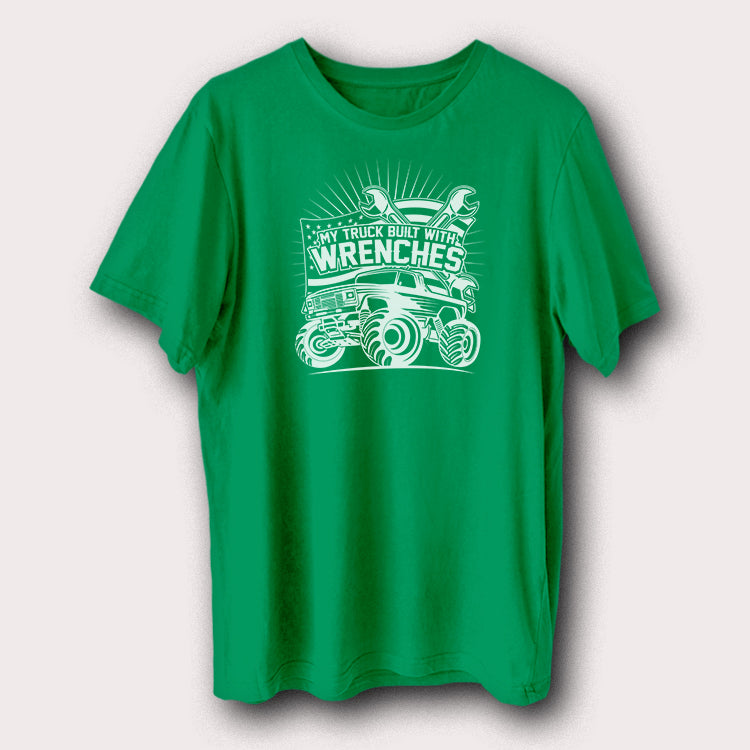 My Truck Built With Wrenches Men's T-Shirt