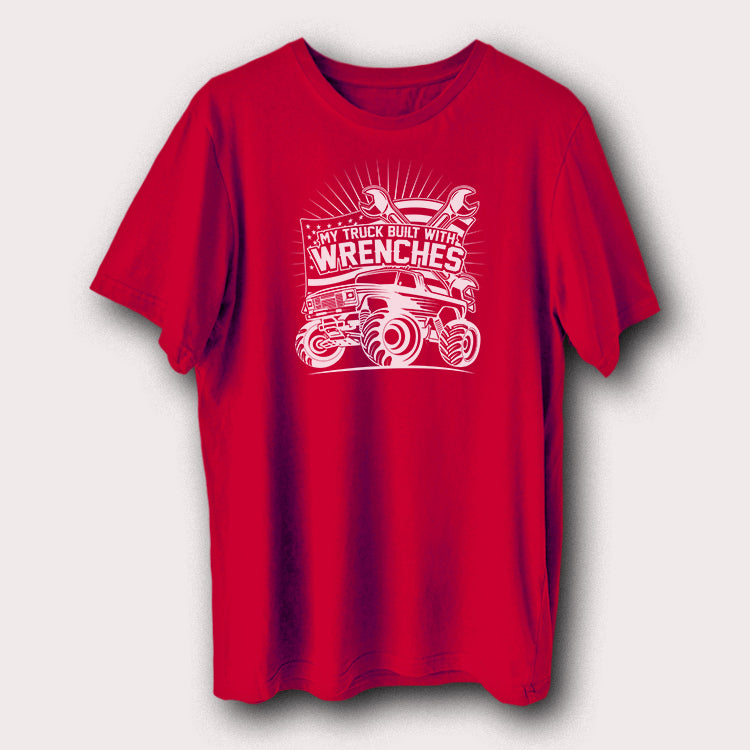 My Truck Built With Wrenches Men's T-Shirt