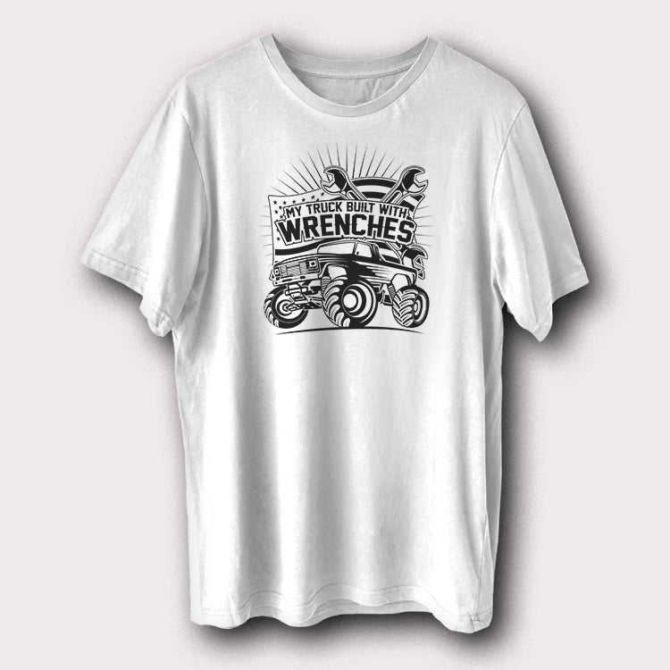 My Truck Built With Wrenches Men's T-Shirt