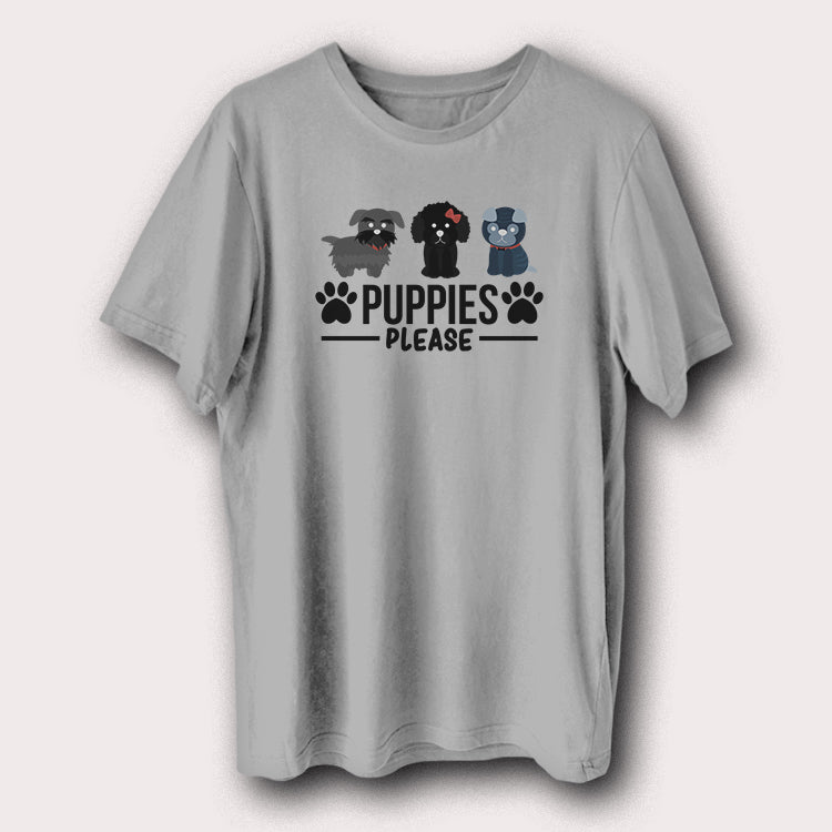 Puppies Please Cute Pet Animal Dog Men's T-Shirt