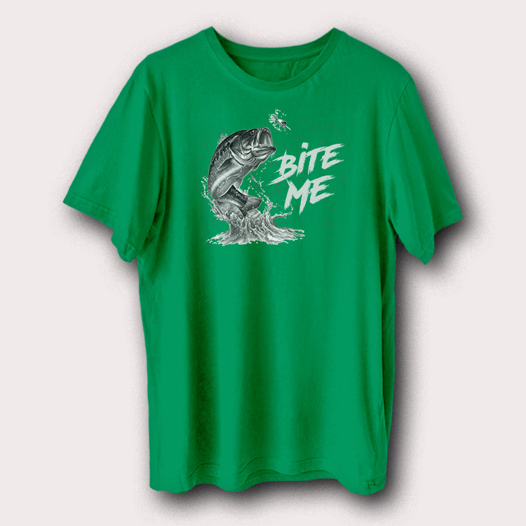 Bite Me Fish Fishing Men's T-Shirt