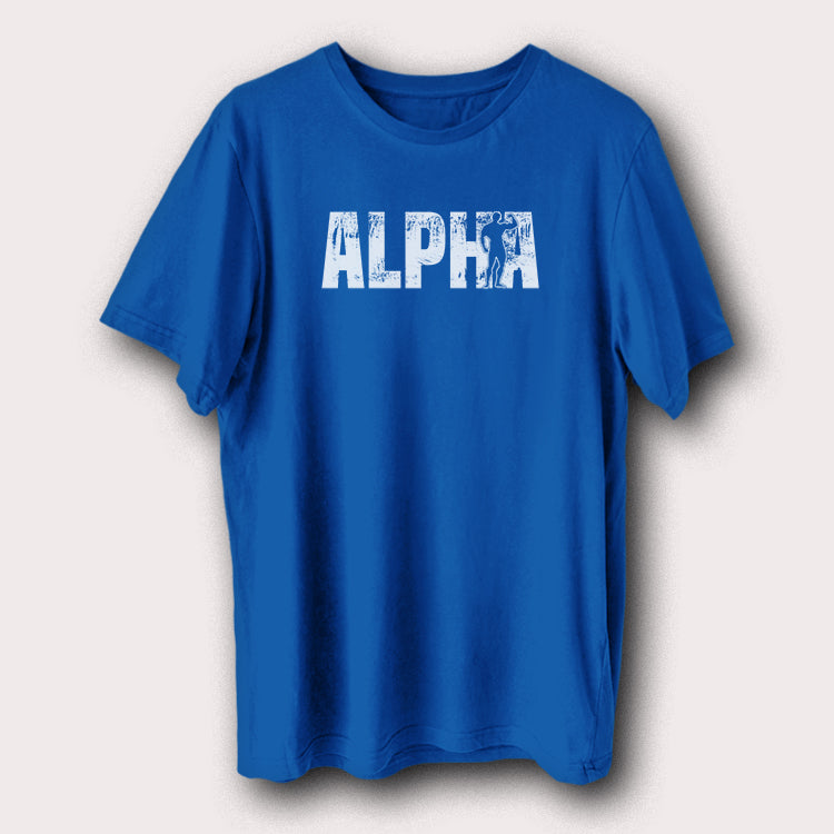 Alpha Gym Bodybuilding Weight Lifting Men's T-Shirt
