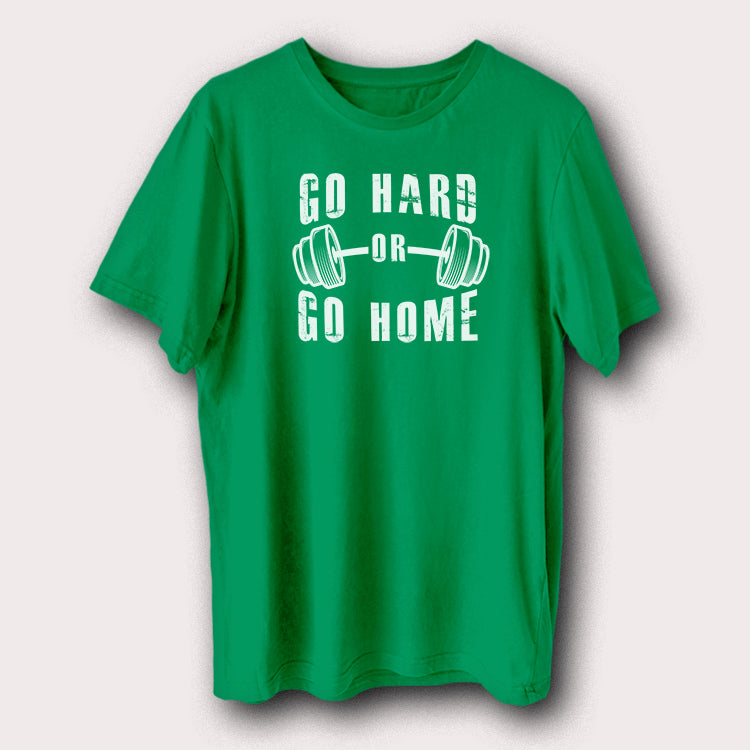 Go Hard Or Go Home Gym Bodybuilding Weight Lifting Men's T-Shirt