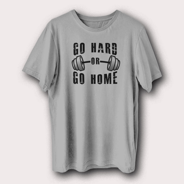 Go Hard Or Go Home Gym Bodybuilding Weight Lifting Men's T-Shirt