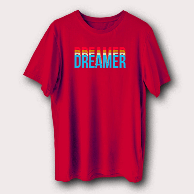 Dreamer Motivational Quote Men's T-Shirt