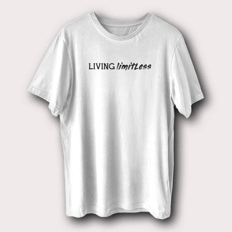 Living Limitless Motivational Quote Men's T-Shirt