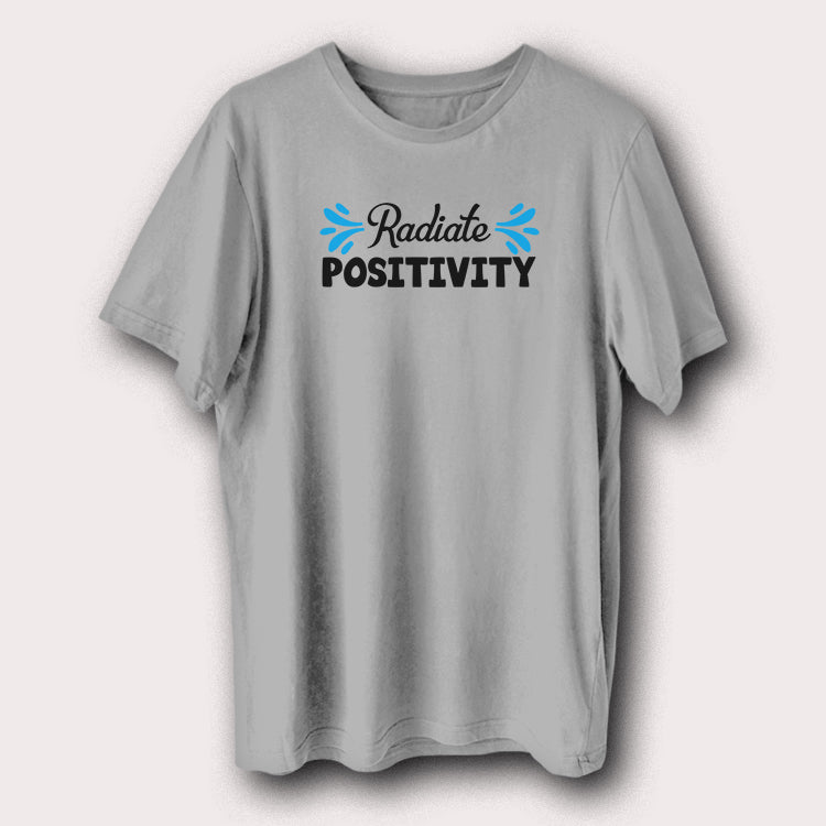 Radiate Positivity Motivational Quote Men's T-Shirt