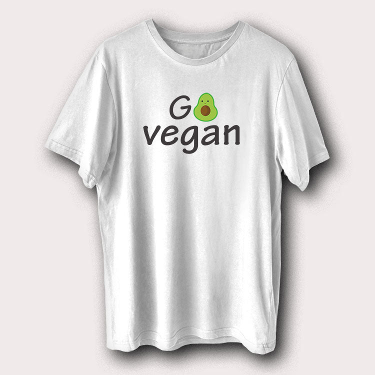 Go Vegan Vegetarian Animal Lover Men's T-Shirt