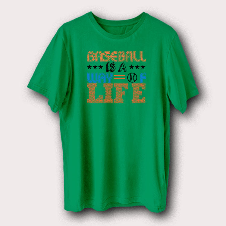 Baseball Is A Way Of Life Baseball Player Men's T-Shirt