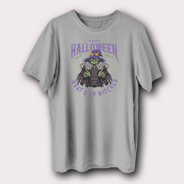 Happy Halloween What’s Up Witches Scary Ghost Halloween Men's T-Shirt