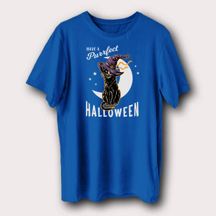 Have A Purrfect Halloween Scary Cat Halloween Men's T-Shirt