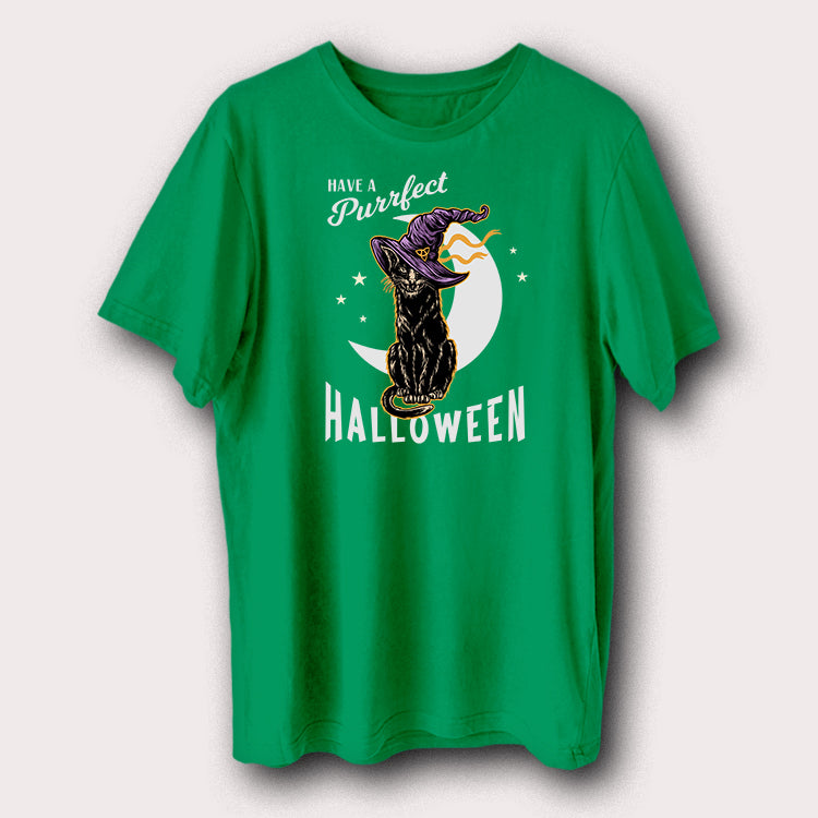 Have A Purrfect Halloween Scary Cat Halloween Men's T-Shirt