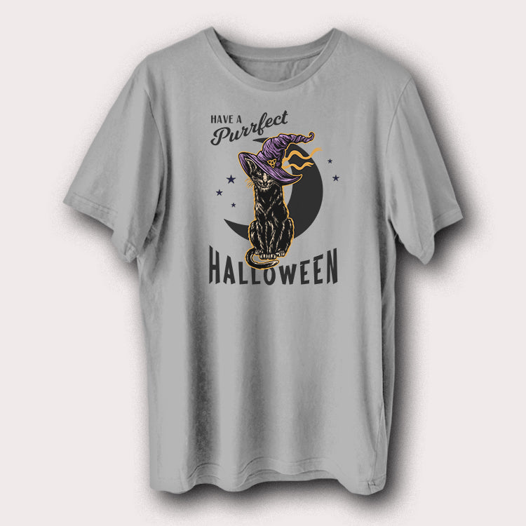Have A Purrfect Halloween Scary Cat Halloween Men's T-Shirt
