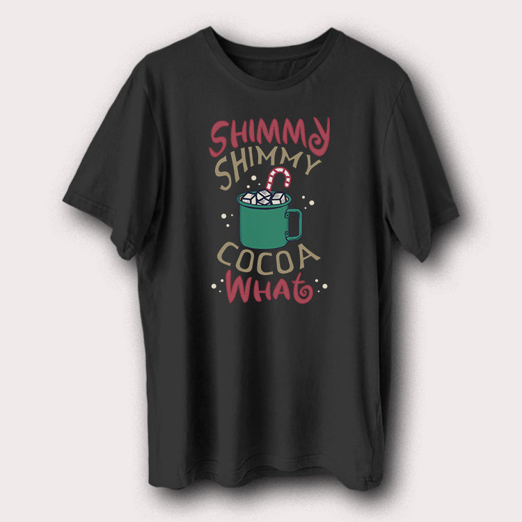 Shimmy Shimmy Cocoa What Funny Christmas Day Xmas Santa Men's T-Shirt
