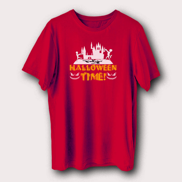 Halloween Time Funny Party With Friends Halloween Day Men's T-Shirt