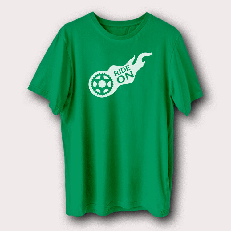 Ride On Bicycle Cycling Men's T-Shirt