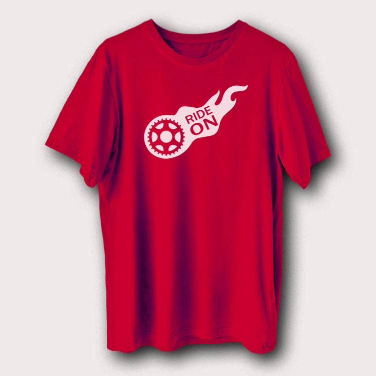 Ride On Bicycle Cycling Men's T-Shirt