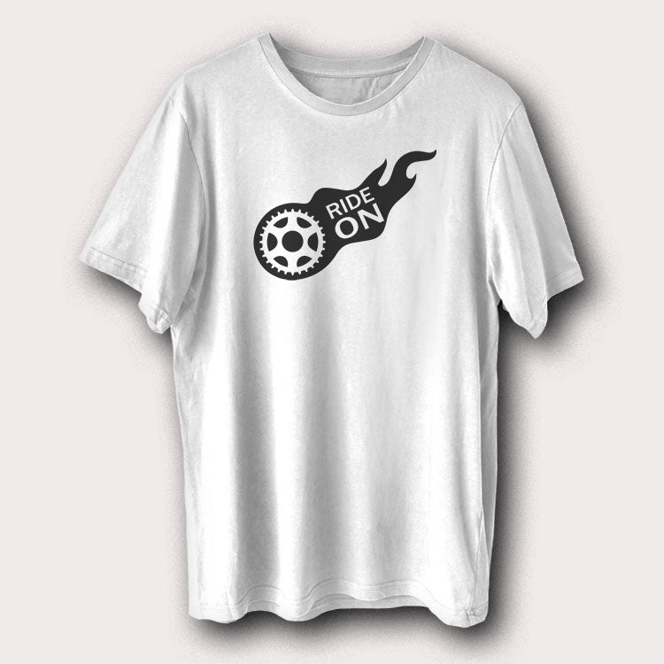 Ride On Bicycle Cycling Men's T-Shirt
