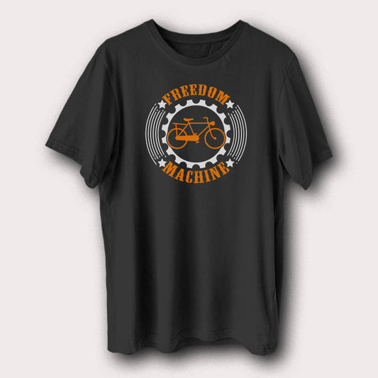 Freedom Machine Bicycle Cycling Men's T-Shirt
