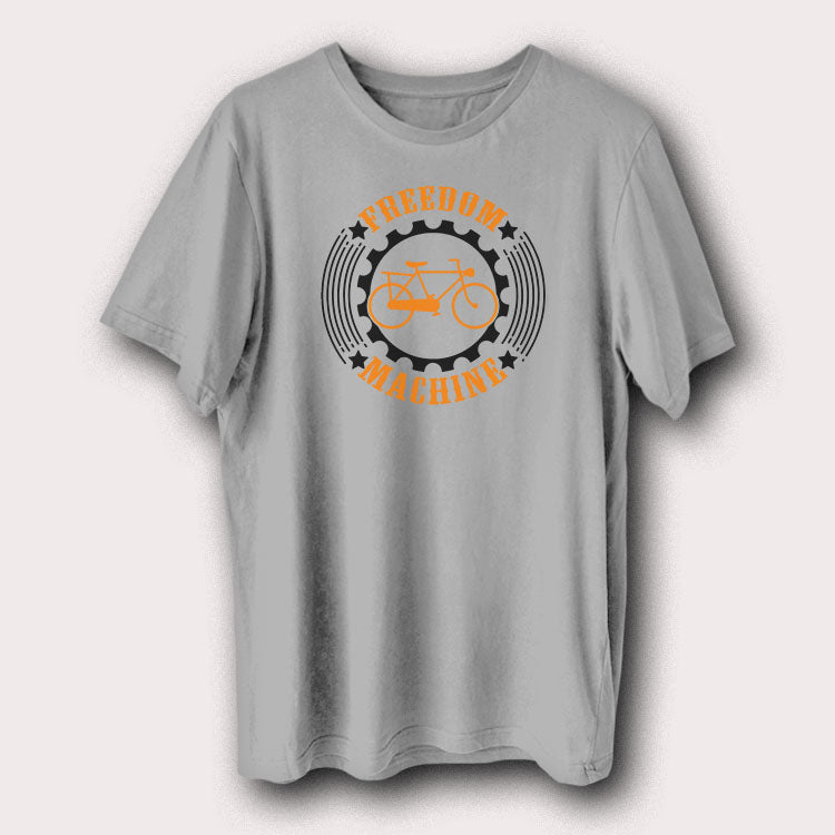 Freedom Machine Bicycle Cycling Men's T-Shirt