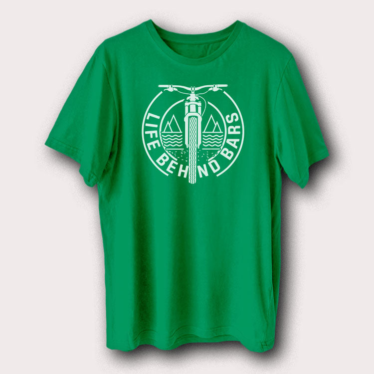 Life Behind Bars Bicycle Cycling Men's T-Shirt