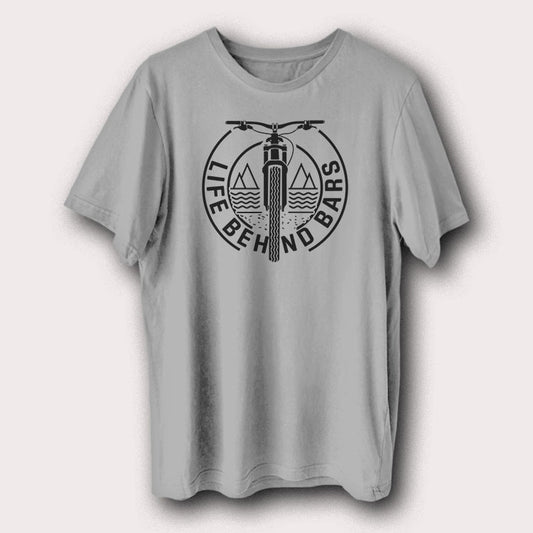 Life Behind Bars Bicycle Cycling Men's T-Shirt