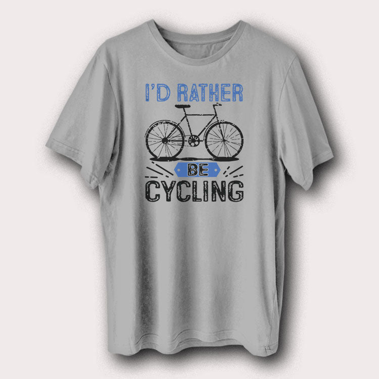 I'd Rather Be Cycling Bicycle Men's T-Shirt