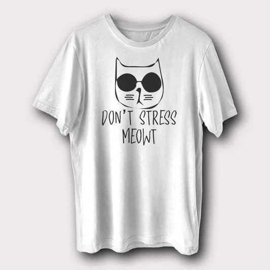 Don't Stress Meowt Funny Pet Cat Men's T-Shirt