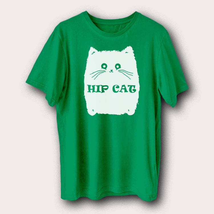 Hip Cat Cute Kitten Funny Pet Animal Men's T-Shirt