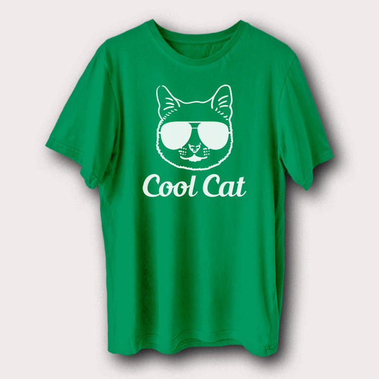Cool Cat Wearing Sunglasses Funny Pet Animal Men's T-Shirt