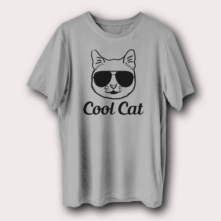 Cool Cat Wearing Sunglasses Funny Pet Animal Men's T-Shirt