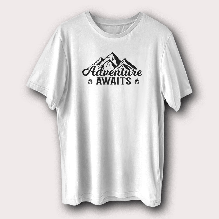 Adventure Awaits Camping Outdoor Travel Men's T-Shirt