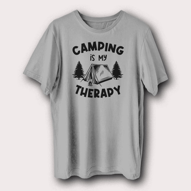Camping Is A Therapy Adventure Outdoor Travel Men's T-Shirt