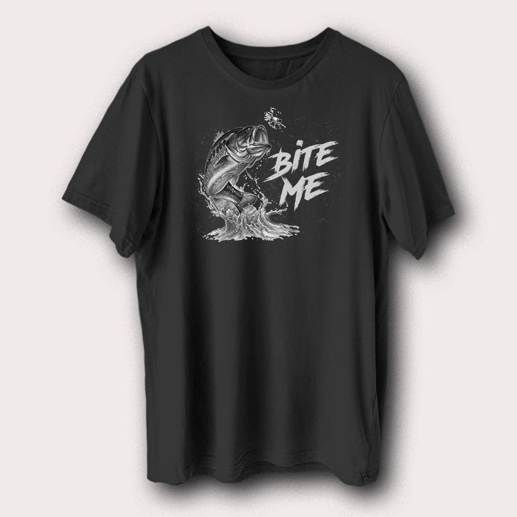 Bite Me Fish Fishing Men's T-Shirt