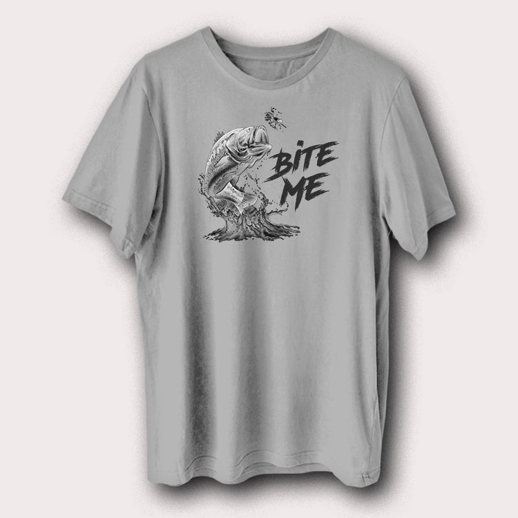 Bite Me Fish Fishing Men's T-Shirt