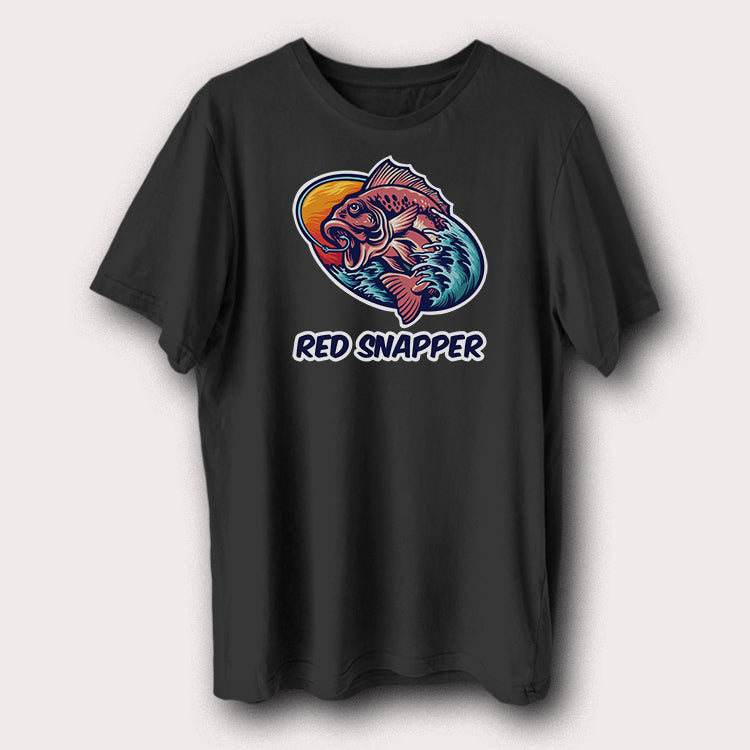 Red Snapper Bait Tackle Fishing Men's T-Shirt