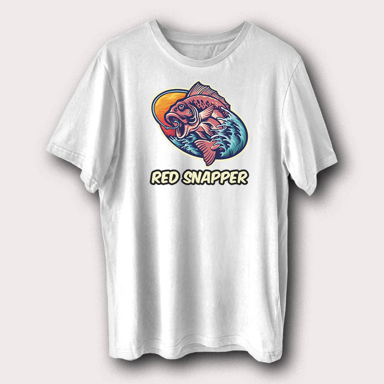 Red Snapper Bait Tackle Fishing Men's T-Shirt