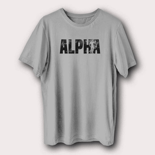 Alpha Gym Bodybuilding Weight Lifting Men's T-Shirt
