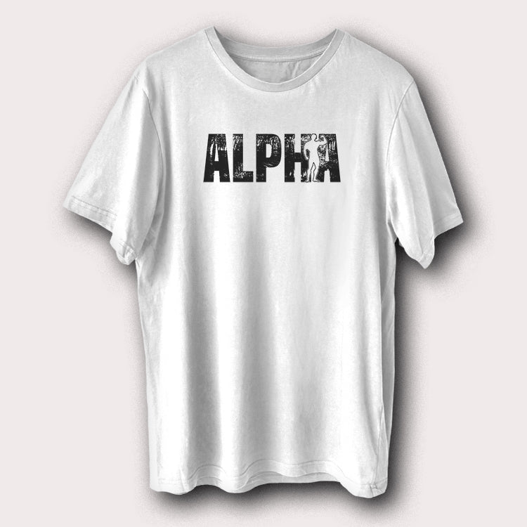 Alpha Gym Bodybuilding Weight Lifting Men's T-Shirt