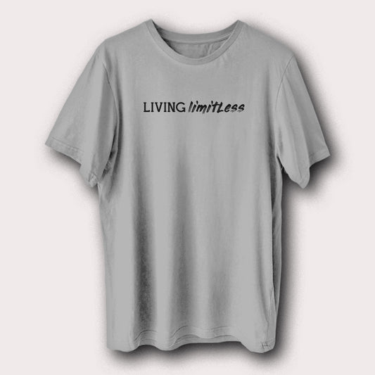Living Limitless Motivational Quote Men's T-Shirt