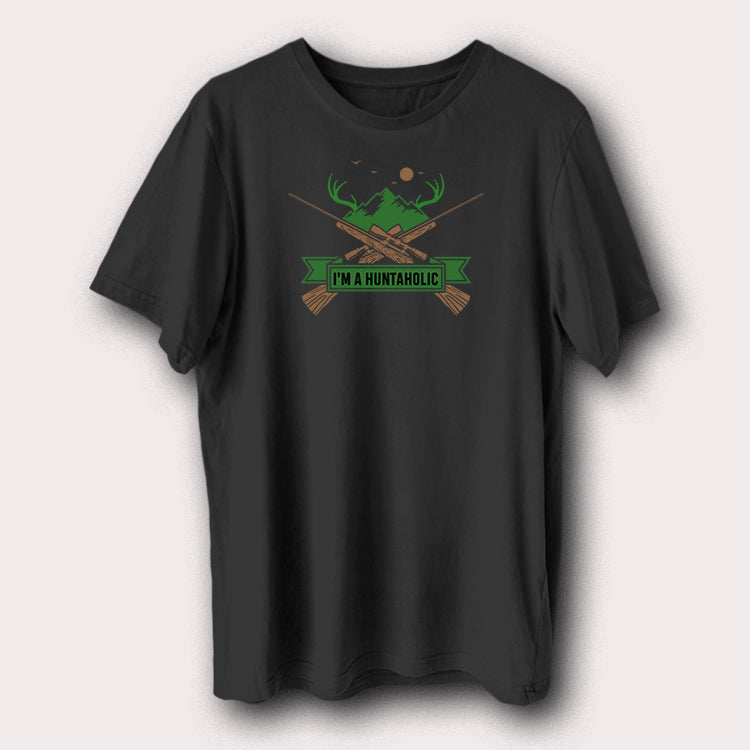 I'm A Huntaholic Hunting Hunters Men's T-Shirt