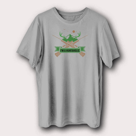 I'm A Huntaholic Hunting Hunters Men's T-Shirt